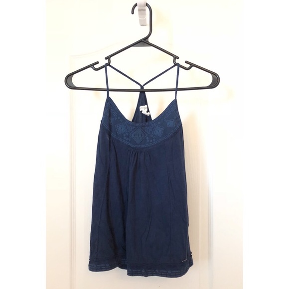 AEROPOSTALE NAVY BLUE TANK TOP - Picture 2 of 6